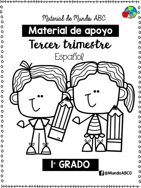 Material De Apoyo Tercer Trimestre Primer Grado Material De Apoyo