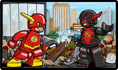 Lego Flash vs Reverse Flash New 52 by Catanas192 on DeviantArt