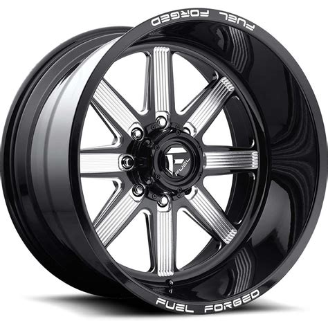 Fuel Forged Ff X Black Milled De Custom Offsets