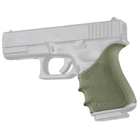 Hogue Handall Beavertail Grip Sleeve Glock 19 23 32 38 G3 4 Od Green 4shooters