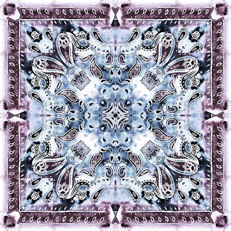 Paisley Hand Drawn Pattern Mixed Media By Julien Fine Art America