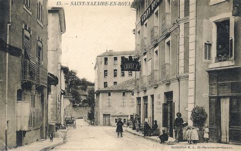 Photos Et Carte Postales Anciennes De Saint Nazaire En Royans Mairie