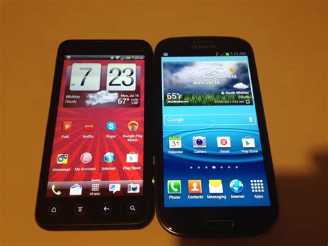 Samsung Galaxy S Vs Htc Evo G Comparison Review Attmobilereview