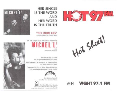 WQHT 97 1 New York Survey 1989 11 21