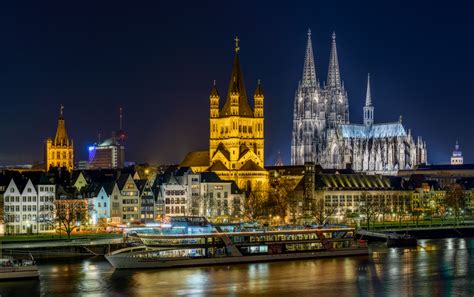 Old Town Cologne at Night – Achim Sieger FINE ART Landscape & Nature ...