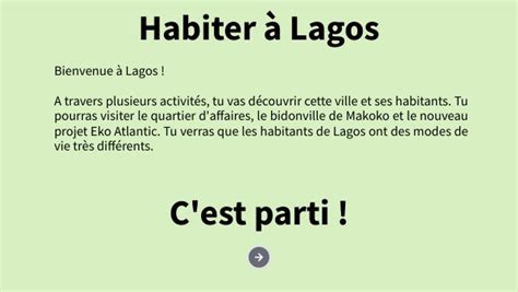 Habiter Lagos