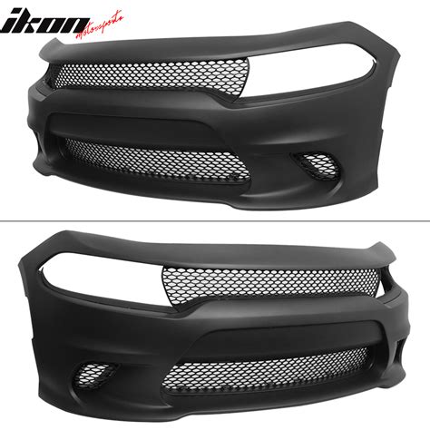 Fits 15 20 Dodge Charger Srt Hellcat Conversion Front Bumper Cover Ebay