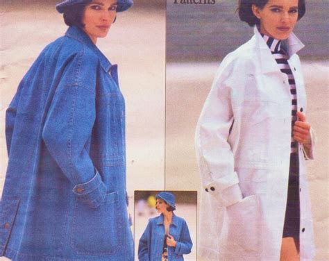 S Dkny Womens Oversized Casual Jacket Plus Size Vogue Sewing Pattern