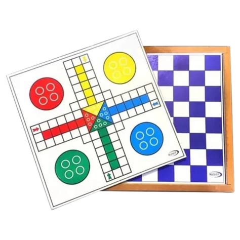 Jogo Tabuleiro Dama E Ludo X Ibirart Madeiramadeira