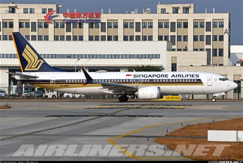 Boeing 737 8 Max Singapore Airlines Aviation Photo 7460103