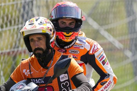 Motogp Marc Marquez Ho Preso Tanti Colpi Non Mi Sento Pronto Per