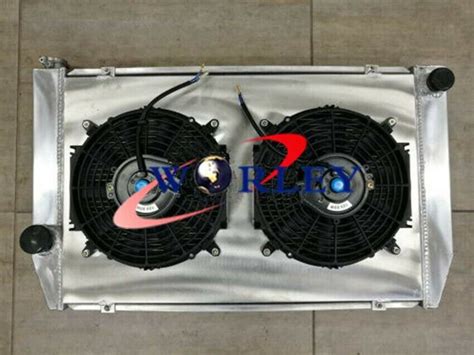 Aluminum Radiator Shroud Fans For Ford FALCON V8 6CYL XC XD XE XF