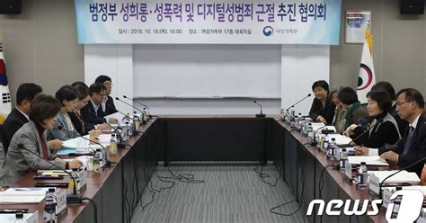 범정부 성희롱·성폭력과 디지털 성범죄 근절 추진 협의회