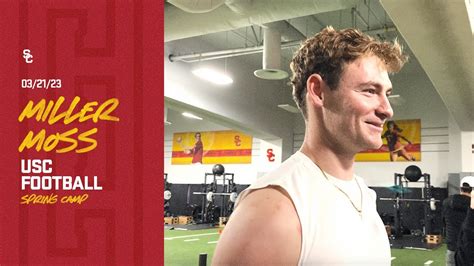 Usc Qb Miller Moss On Competition In The Quarterback Room Youtube