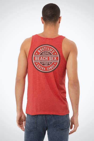 Mens Tanks Beach Sex Freedombuilt Since 1776