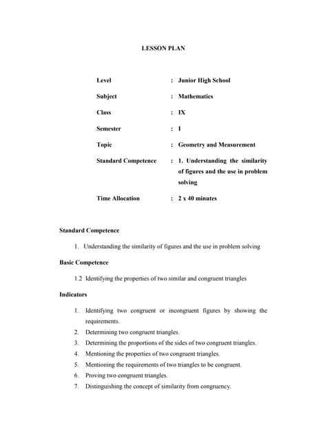Cot3 Lesson Plan Grade 8 Pdf
