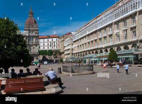 Maria Pita Square Hi Res Stock Photography And Images Alamy