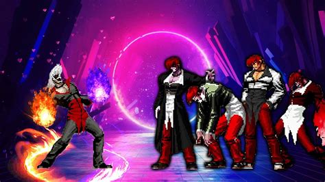 Devourer Element Vs Iori Yagami Team Mugen Fighters KOF Mugen YouTube