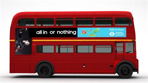 London Double Decker Bus 3D Model $85 - .unknown .3ds .max .fbx .obj ...