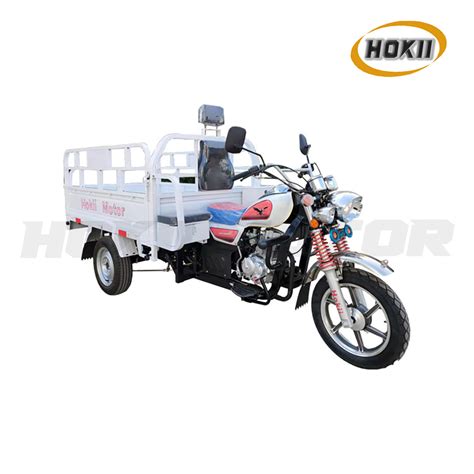 Popular Model Gasoline Cargo Tricycle Motos 150cc Engine Three Wheel