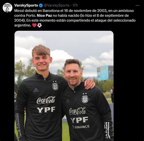 Cu Nto Vale Nico Paz El Pibe Que Cumpli El Sue O De Debutar Y Asistir