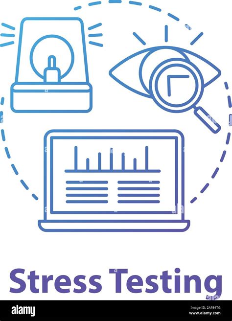 Pruebas De Estr S Concepto Icono La Idea De La Etapa De Desarrollo De