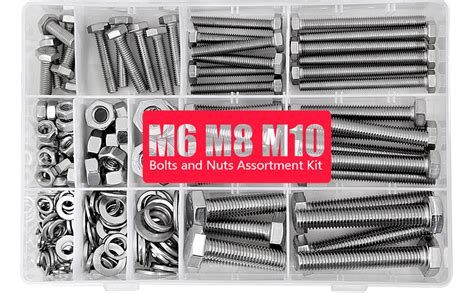 Yeezet Set M M M Heavy Duty Bolts And Nuts Assortment Kit