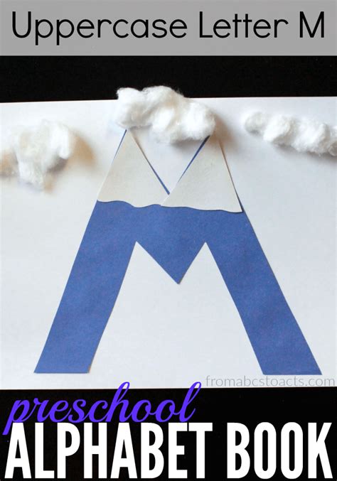 Letter M Crafts For Preschool Or Kindergarten Fun Easy And Educational