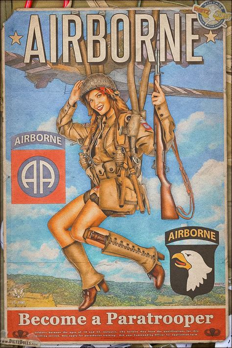 Today S Pinup Is Another Airbrushed Propaganda Pinup Poster Series