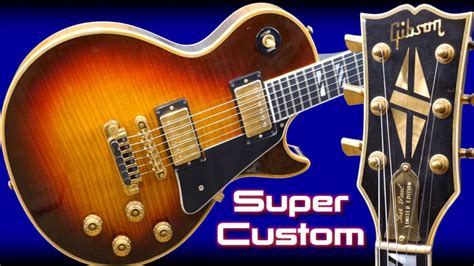 The Mysterious Journey Guitar 1980 Gibson Les Paul Custom Limited Edition Iii Super Custom