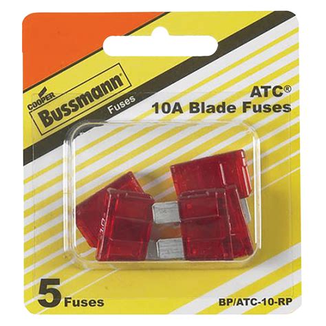 Bussmann Bp Atc Rp Blade Fuse Vdc A Ka Interrupt