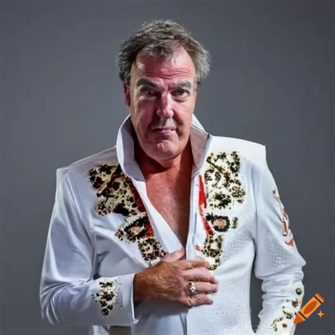 Jeremy Clarkson Dressed As Elvis Presley On Craiyon