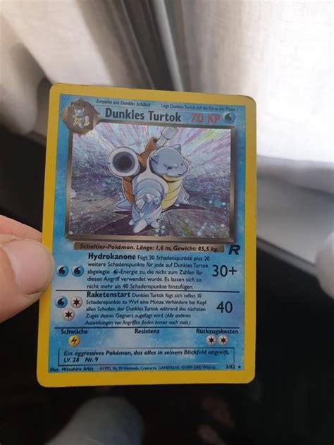 Dark Blastoise Dunkles Turtok Holo Vintage Pokemon Card Kaufen Auf