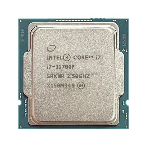 I7 11700f2 5 GHz Eight Core Sixteen Thread CPU Processor 16m 65W LGA