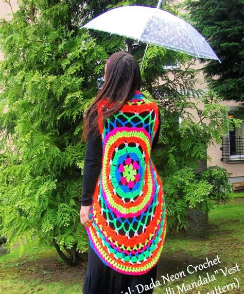 27 Free Crochet Mandala Vest Pattern Anastasiakarley