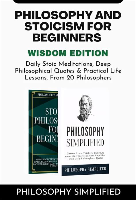 Philosophy And Stoicism For Beginner S In Wisdom Edition Daily