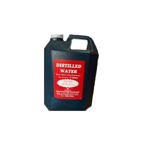 Exide Battery Distilled Water 5 Ltr