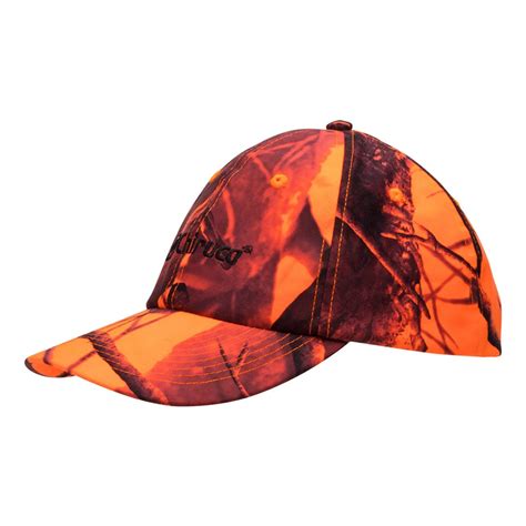 Hi Vis Orange Camo Cap Centre Gold Ammo