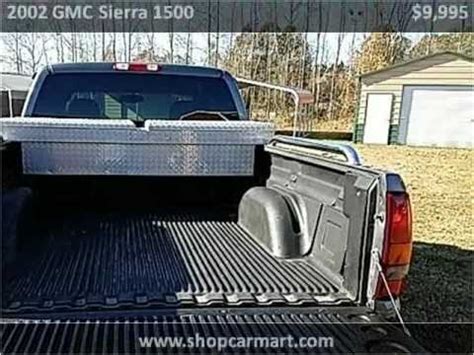 2002 GMC Sierra 1500 Used Cars Greenville NC YouTube