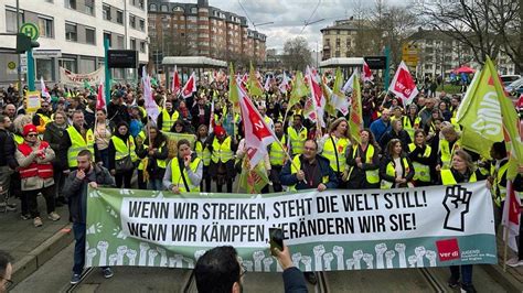 Verdi Warnstreik in Hessen geht zu Ende weitere Streiks möglich