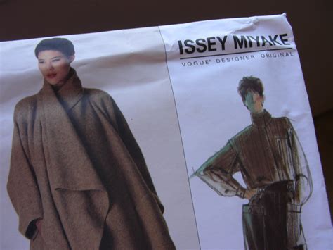 Uncut Issey Miyake Designer Vogue Pattern Misses Japanese