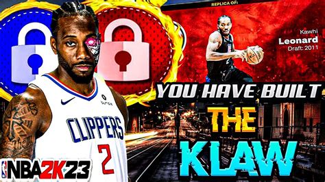 HOW TO MAKE A REPLICA BUILD VERSION OF KAWHI LEONARD IN NBA 2K23 NEXT