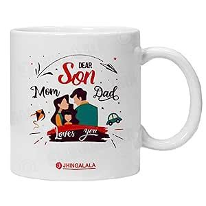 Buy Jhingalala Gift For Son Dear Son Mom Dad Loves You Printed