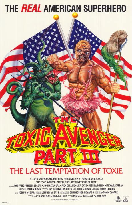 Tastedive | Movies like The Toxic Avenger Part III: The Last Temptation ...