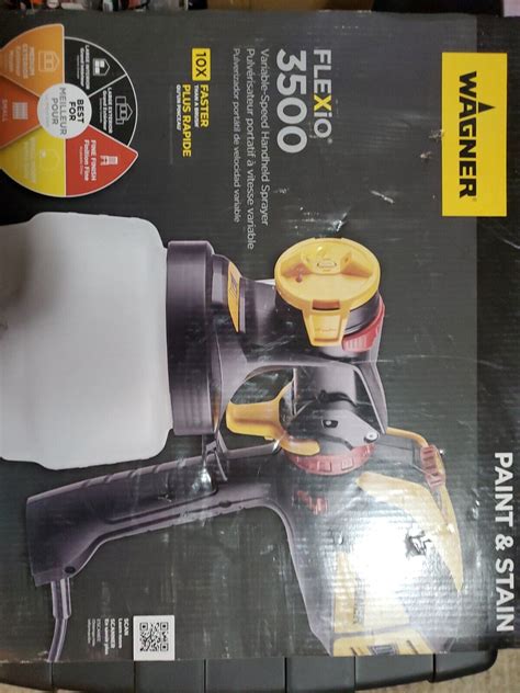 Wagner Flexio Handheld Paint And Stain Sprayer Hvlp Corded