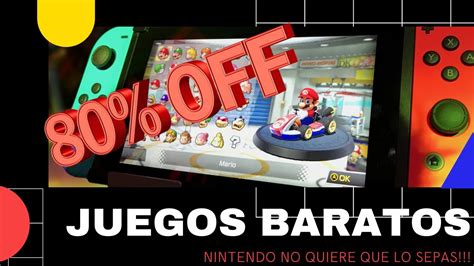 Como Comprar Juegos M S Baratos Para Nintendo Switch Youtube