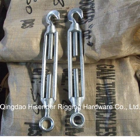 Galvanized Commercial Type Malleable Turnbuckle China Turnbuckle And