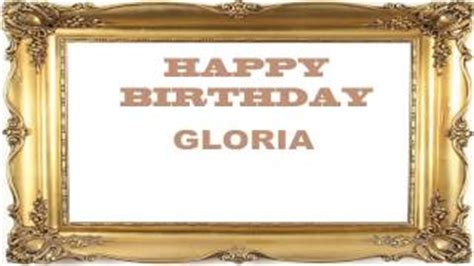 Birthday Gloria