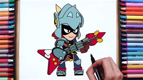 How To Draw Draco From Brawl Stars New Legendary Brawler Draco Step