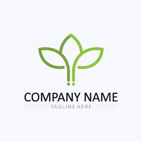 Premium Vector Logos Of Green Tree Leaf Ecology